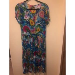 Vintage Bila floral dress